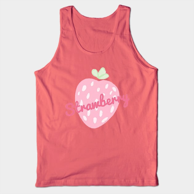 Strawberry Tank Top by JustNadia